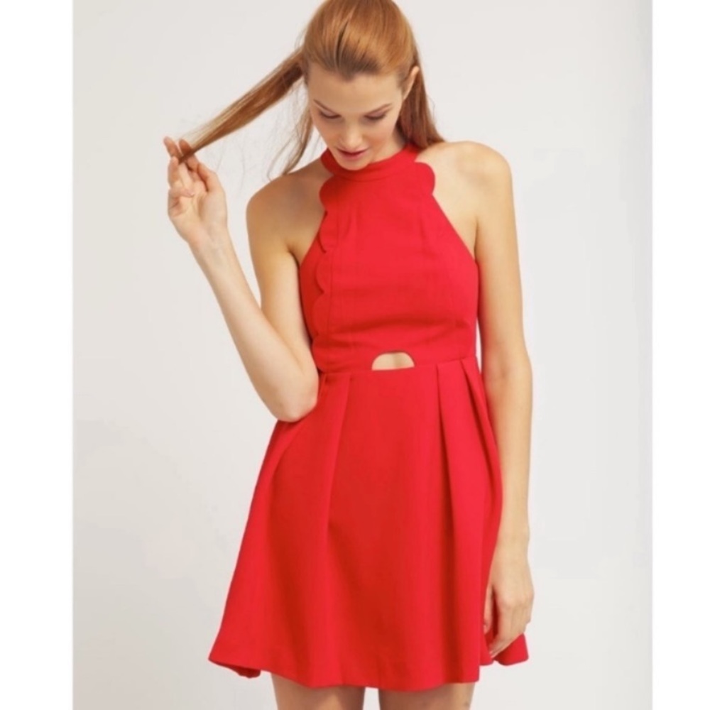 NWT BCBGeneration Red Flare Dress